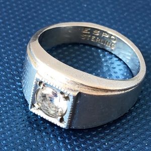 ESPO sterling silver ring Joseph Esposito s 8